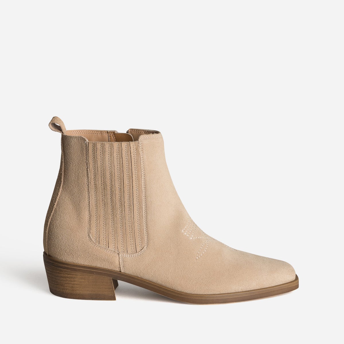BOOTS ALICE. BEIGE