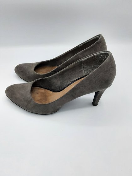 escarpins gris d'occasion