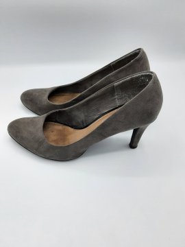 escarpins gris d'occasion
