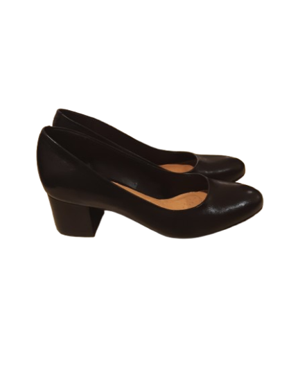 Escarpin noir cuir lisse ERAM T37 de seconde main
