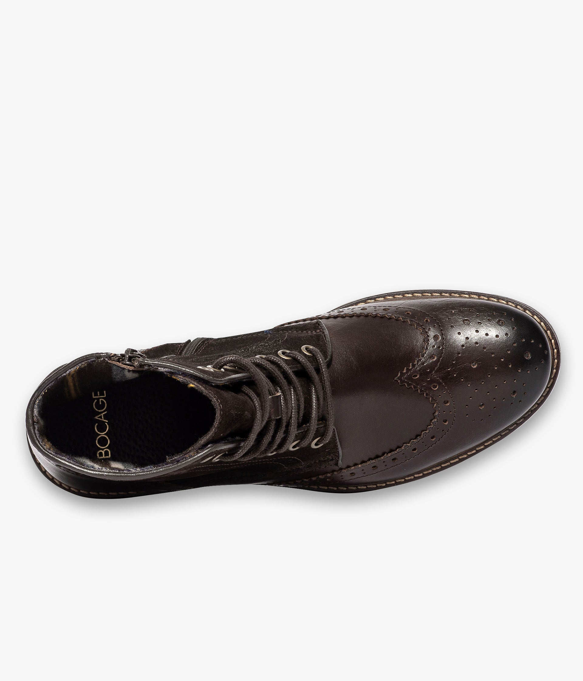 BOTTINE RUSIO MARRON FONCE