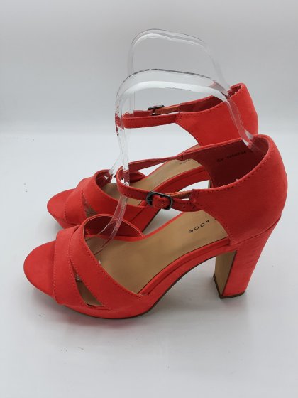 Sandales New Look rouge de seconde main