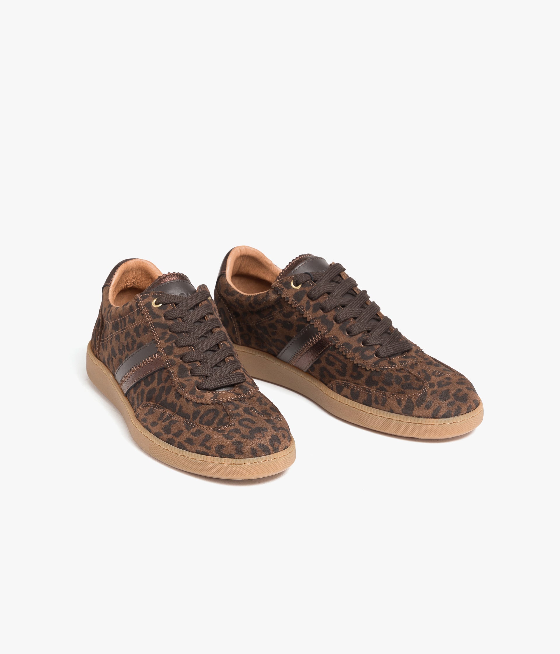 TENNIS LELLIA LEOPARD MARRON