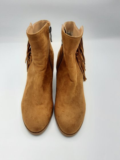 Bottines couleur camel de seconde main
