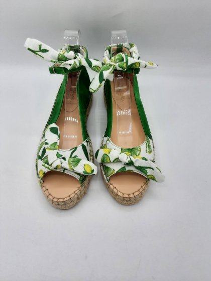 Sandales MELLOW YELLOW vertes de seconde main