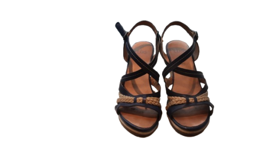 Paire de sandales  compensées de seconde main