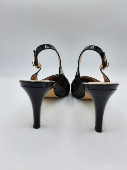 Slingback BRUNO PREMI noirs de seconde main