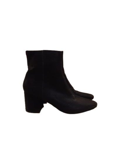 Bottines à talons noires de seconde main