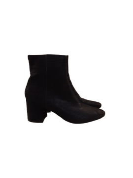 Bottines à talons noires de seconde main