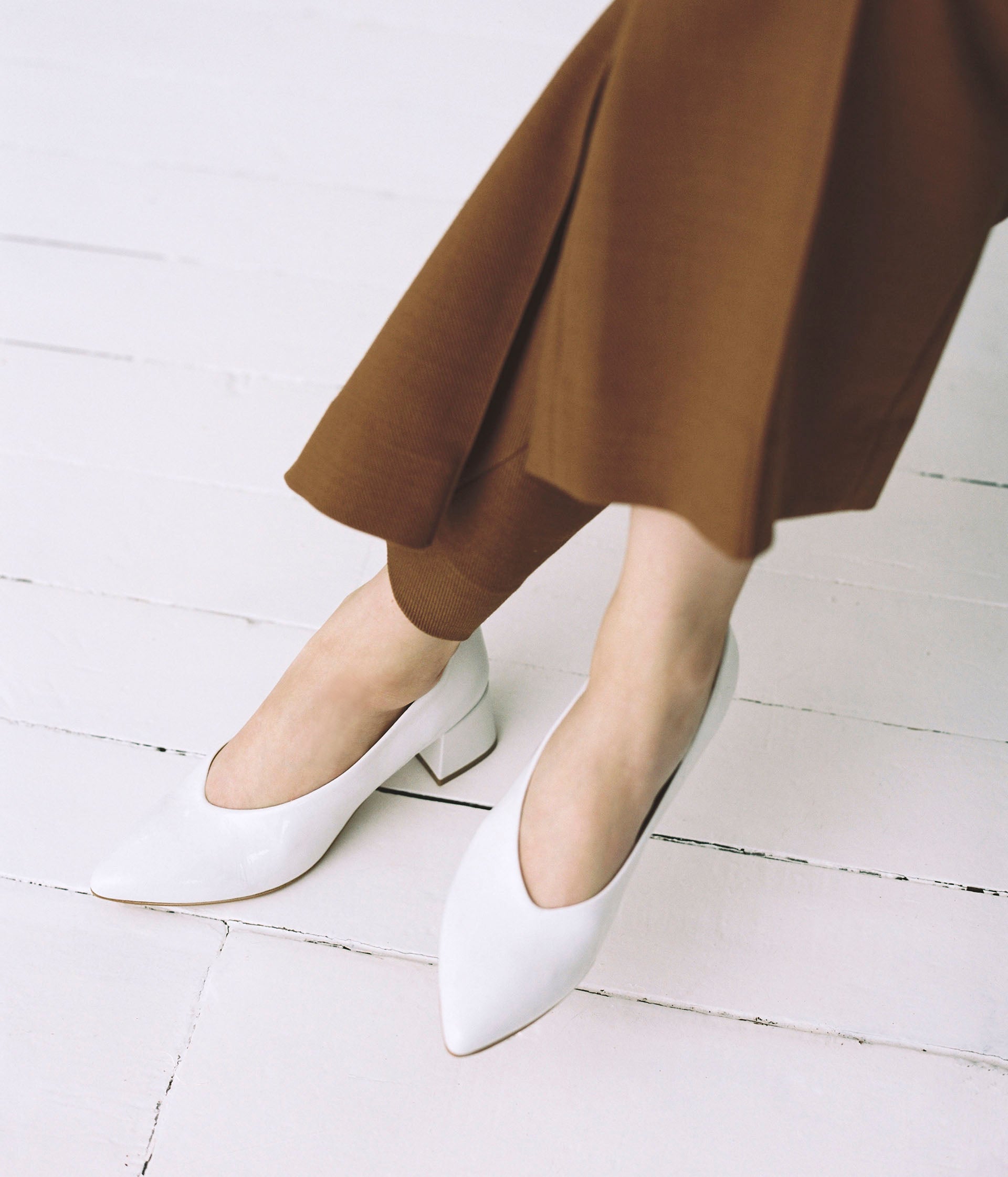 ESCARPIN PINA BLANC