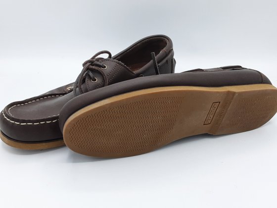 Bateau Cuir marron 45 de seconde main