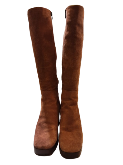 Bottes à talons Camel ERAM de seconde main