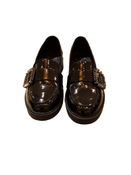 Mocassin  noir vernis ERAM  de Seconde main