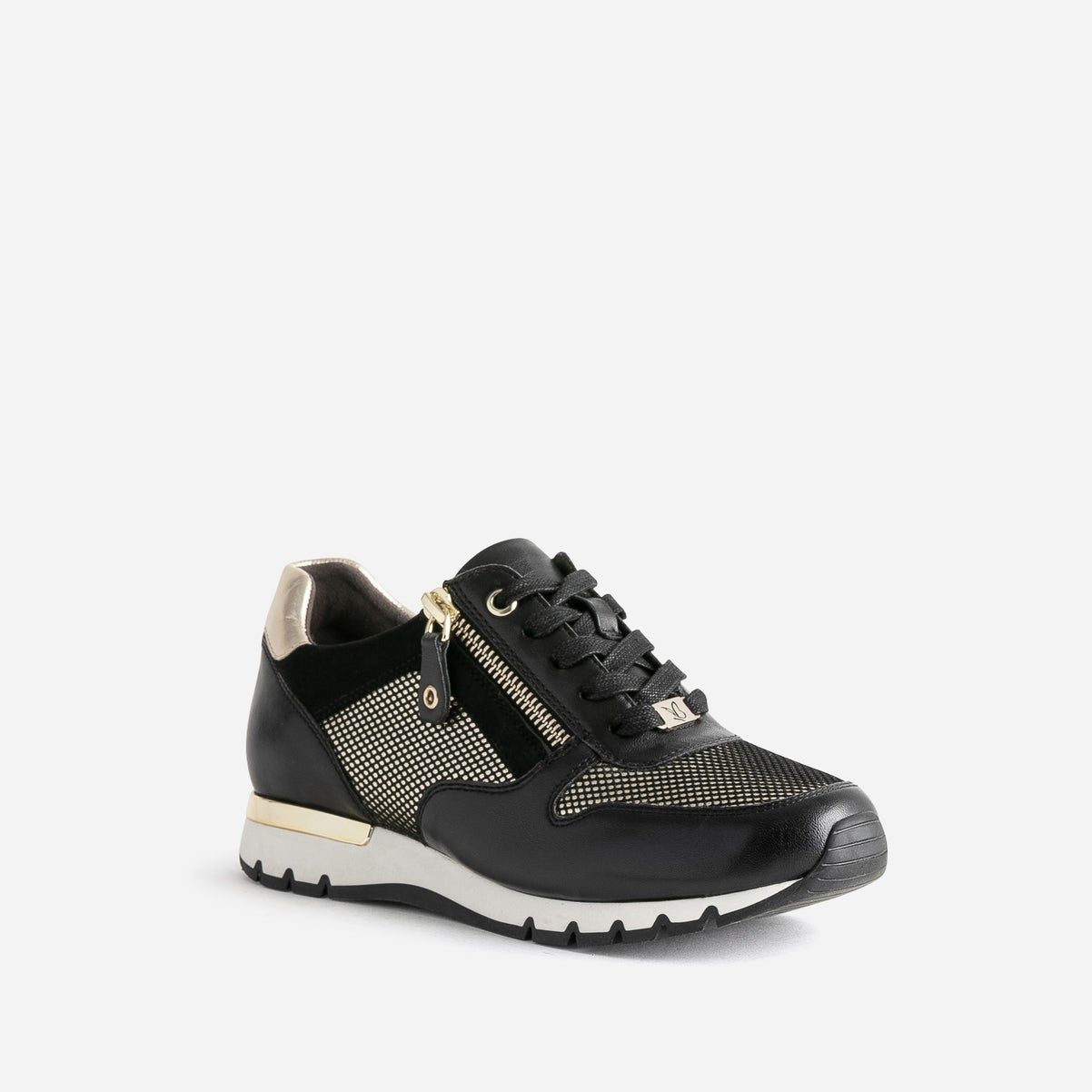 BASKET GINGA_8 NOIR DORE