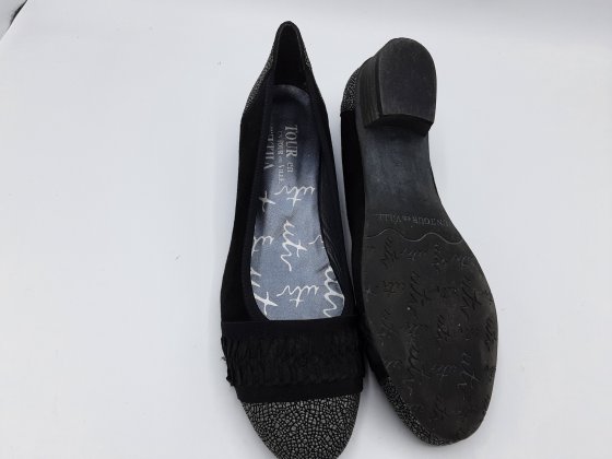 Ballerine à talons Un tour en ville 38 en tissus de secondes mains