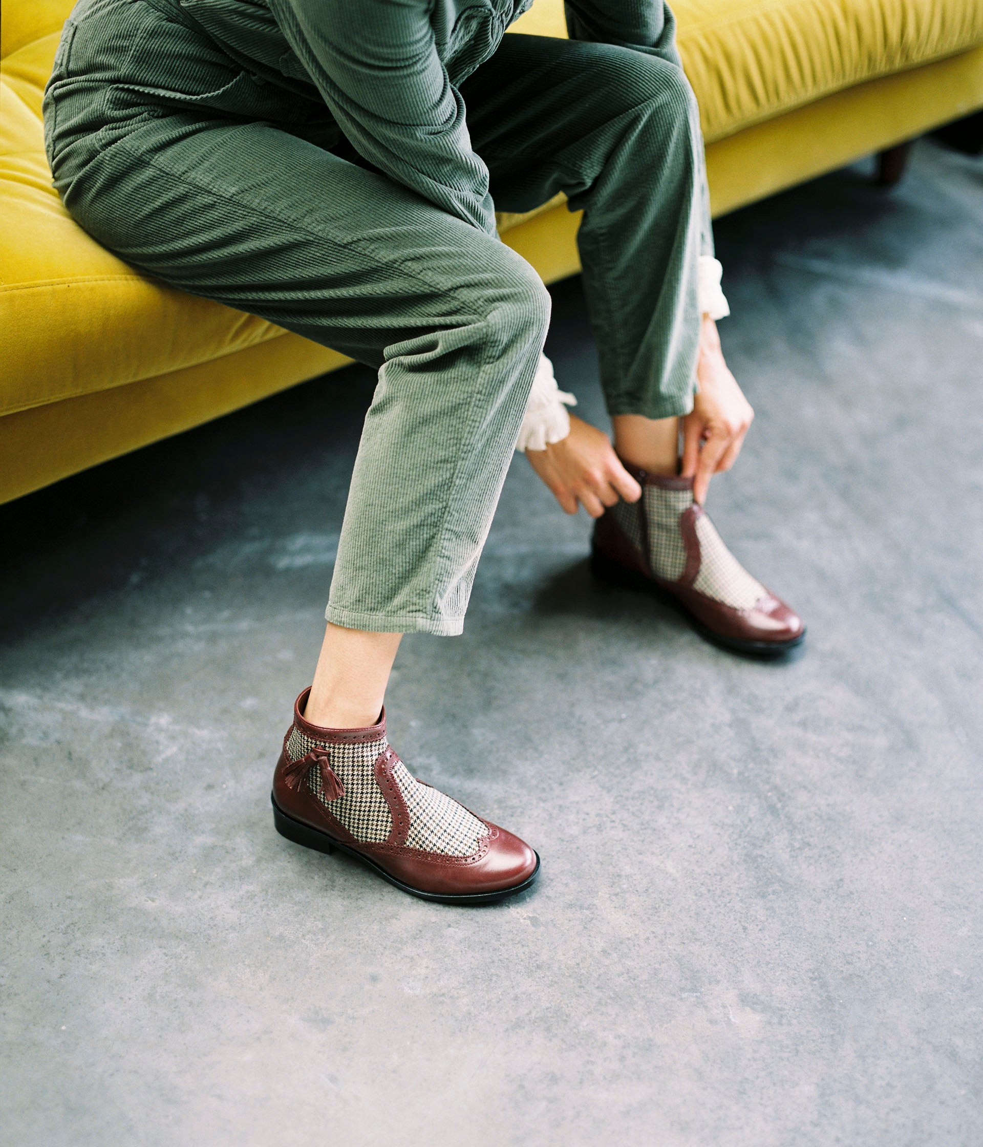BOOTS JOSCHOOLY MARRON