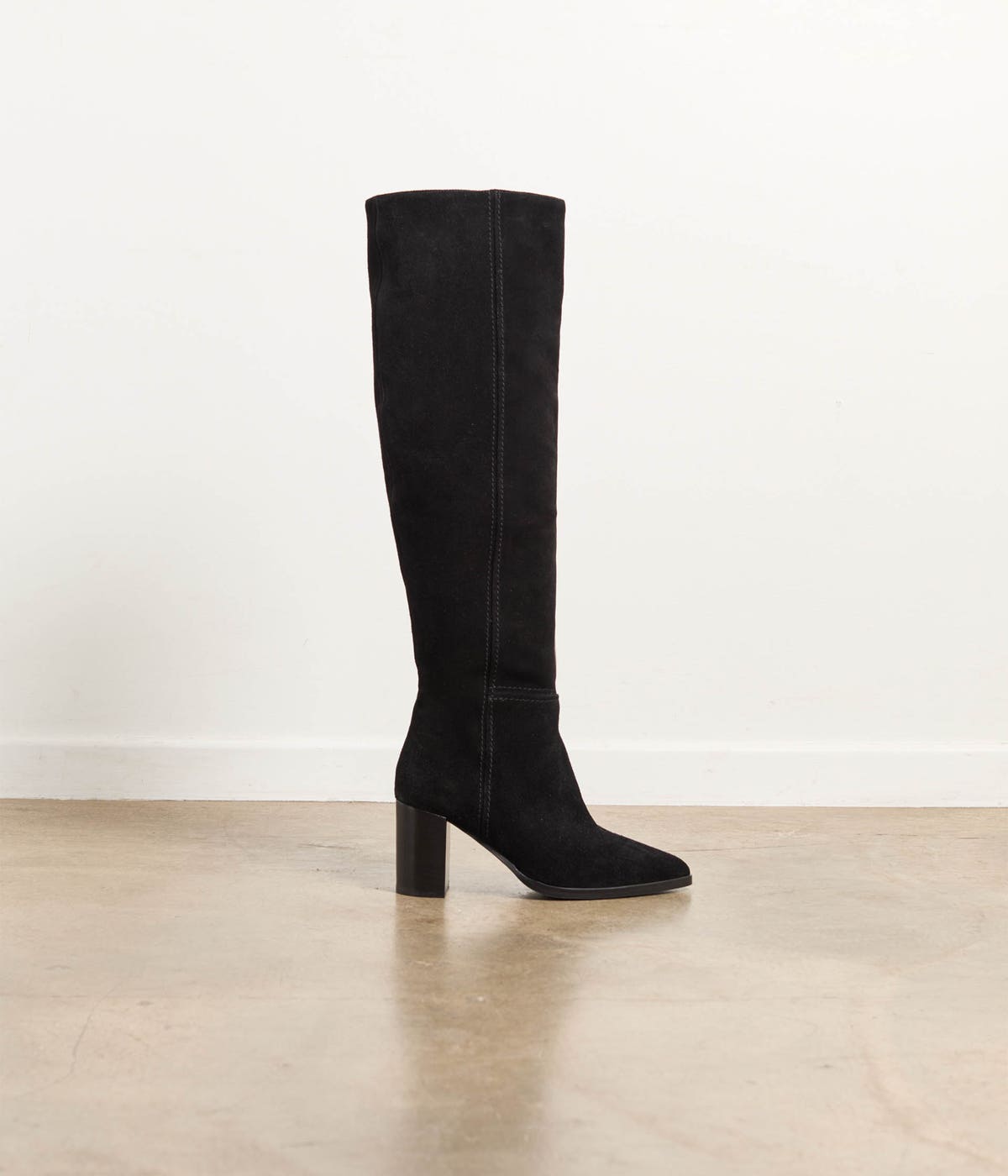 BOTTE À TALON COME NOIR