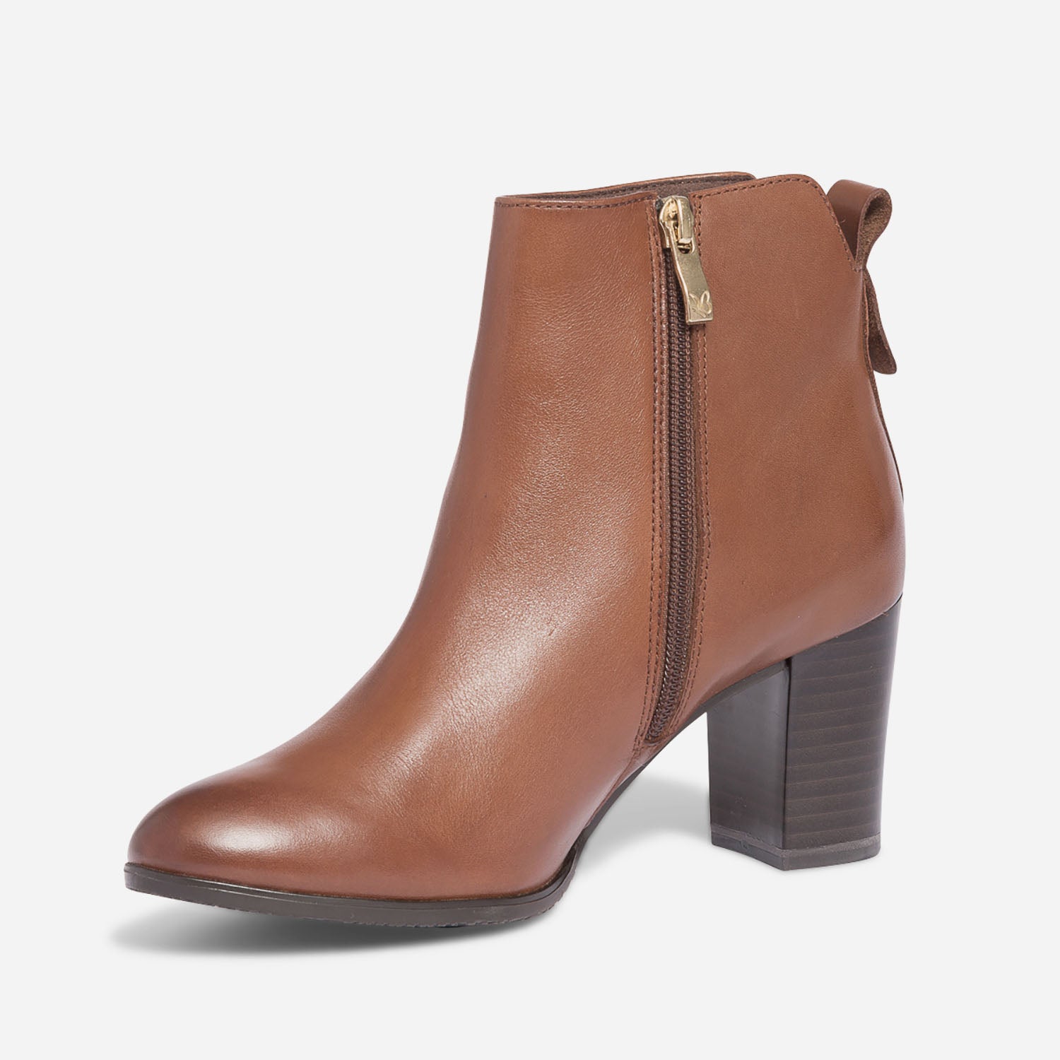 BOOTS VERDAZIP COGNAC