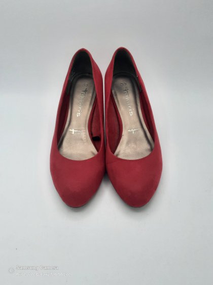 Escarpins Rouge TAMARIS T39 de seconde main