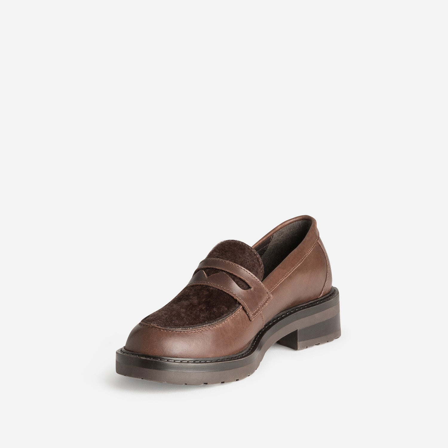 MOCASSIN GALLY CHOCOLAT