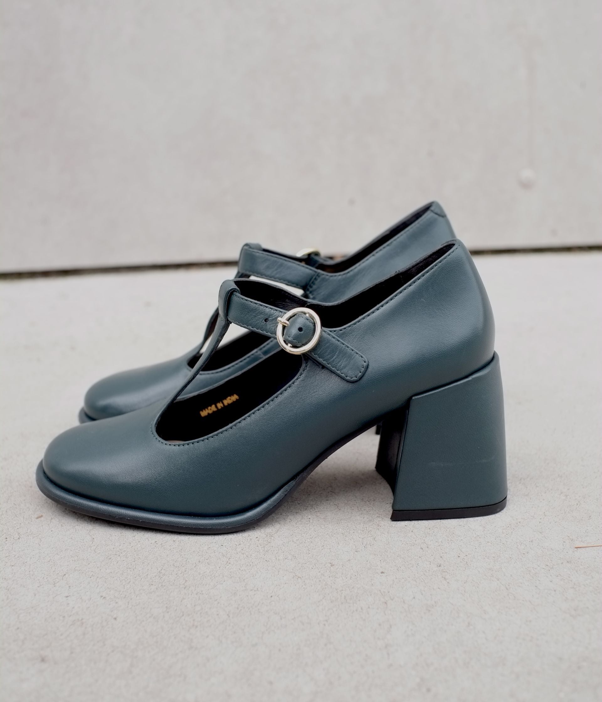 ESCARPIN IDORA BLEU FONCE