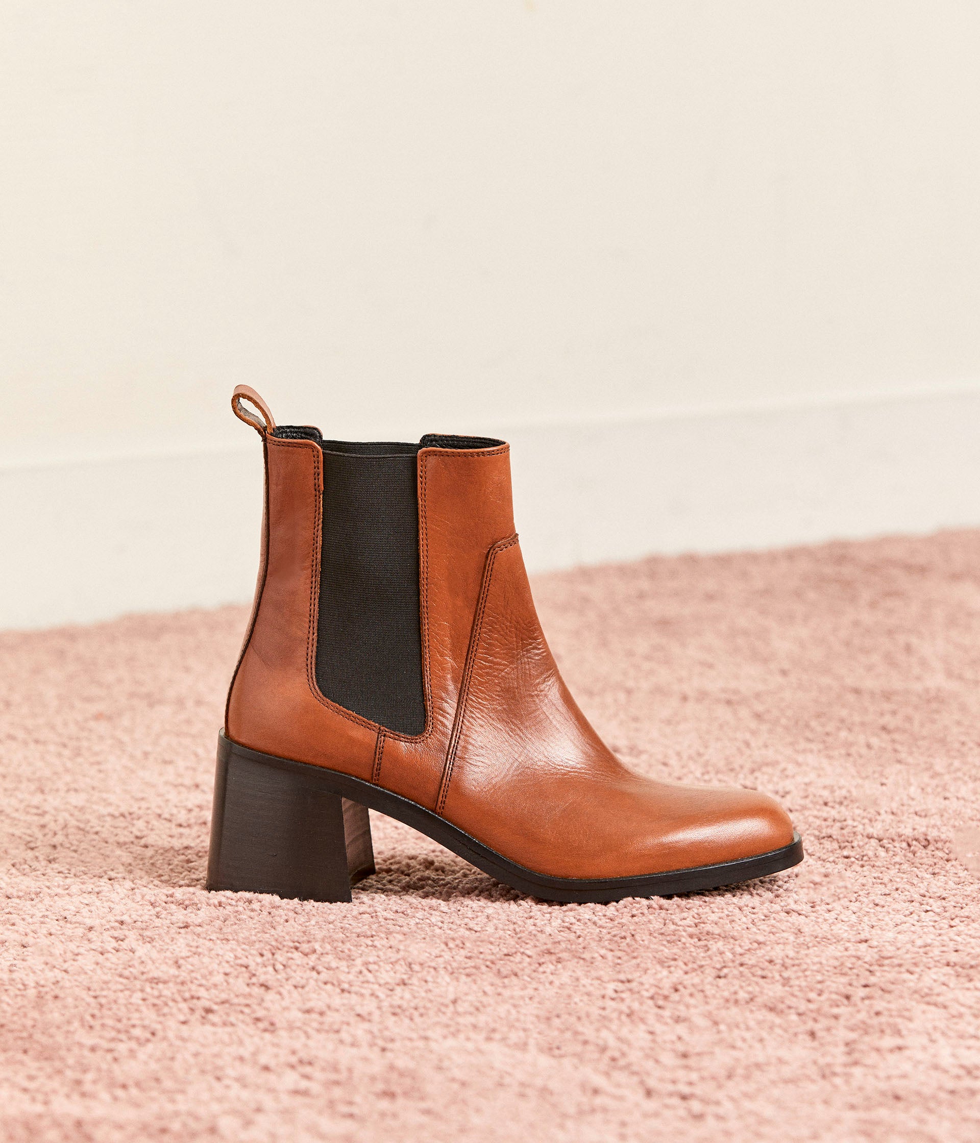 BOOTS CORALIE COGNAC