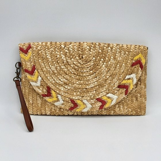 Maroquinerie beige de seconde main