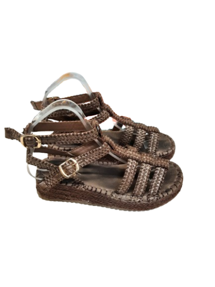 Sandales Spartiates marron chocolat - ERAM t36 de seconde main