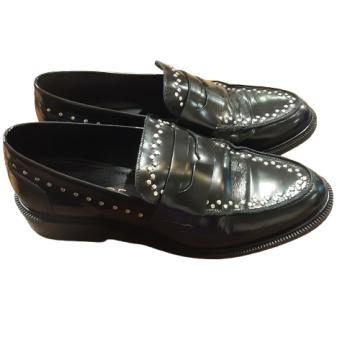 Mocassins noirs de seconde main