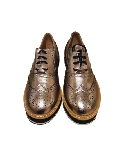 Derbies bronze bout fleuri PIMKIE T39 de seconde main