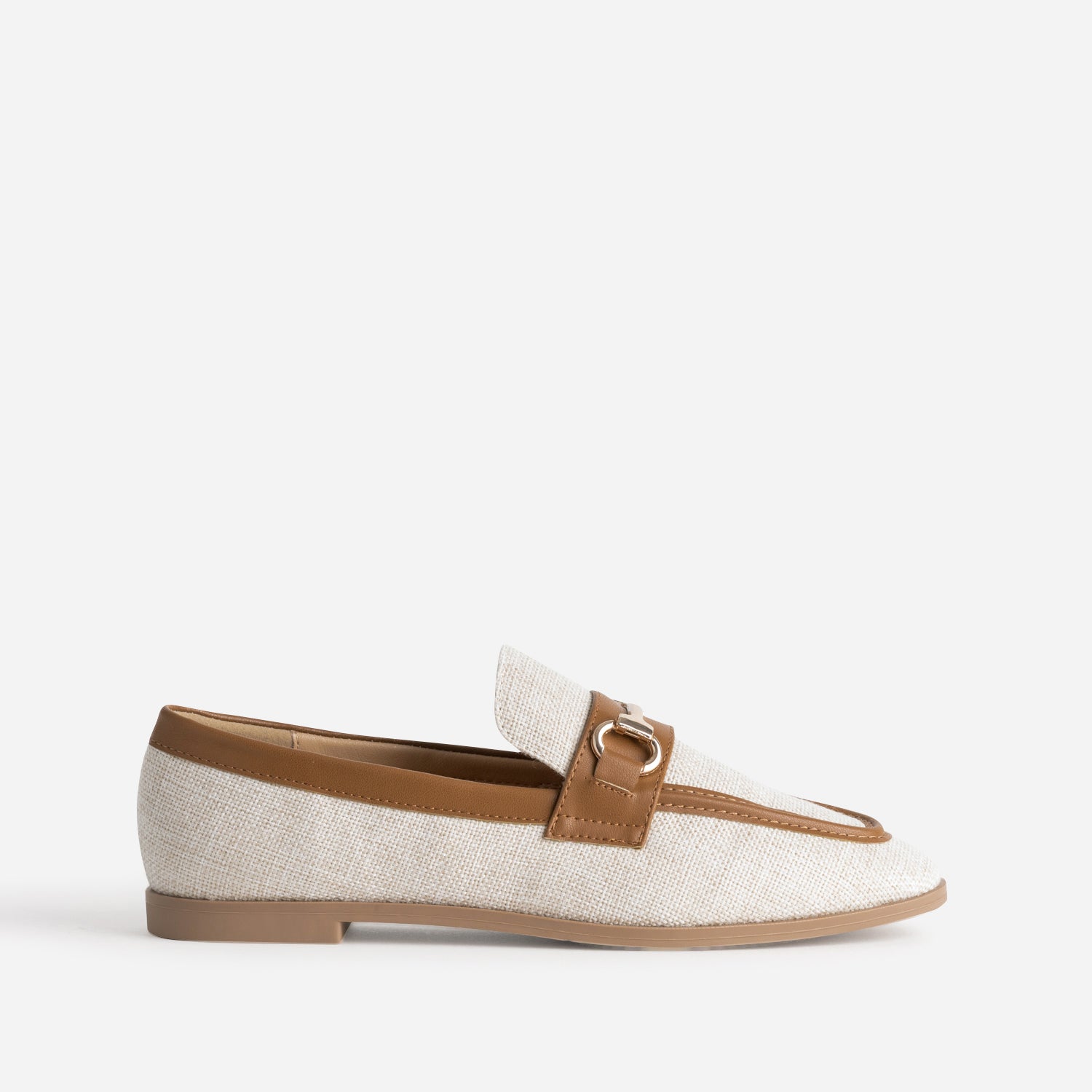 MOCASSIN JORDANE BEIGE/COGNAC
