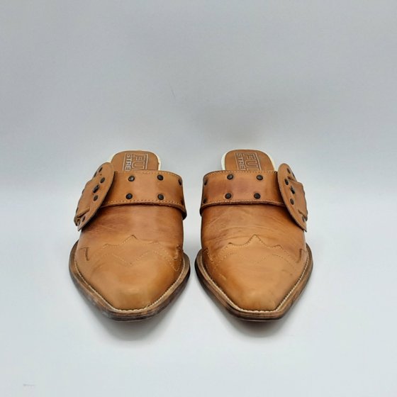 Mules Santiag camel de seconde main
