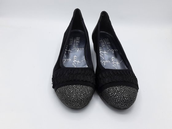 Ballerine à talons Un tour en ville 38 en tissus de secondes mains