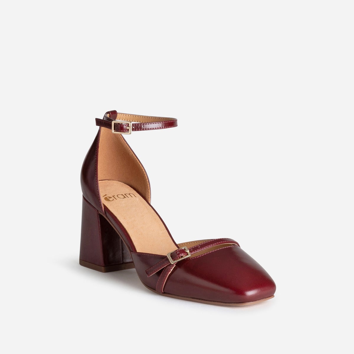 ESCARPIN AZELLE BORDEAUX