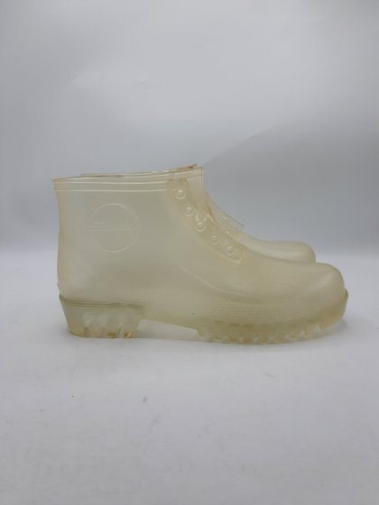 Bottines de pluie RAINBOW STORY transparentes de seconde main