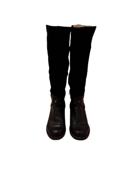 Bottes noires texto de seconde main