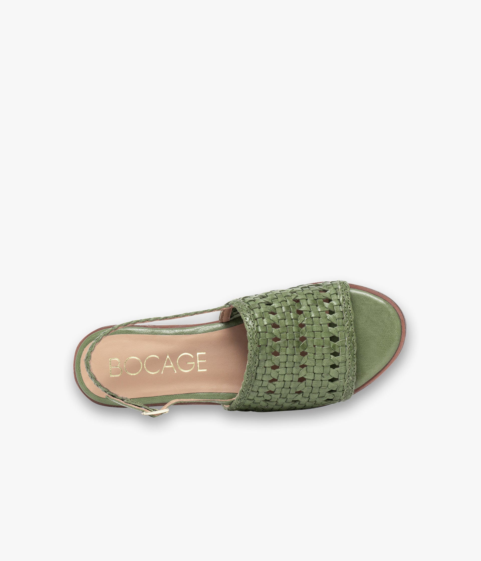 SANDALE GLADYS VERT SAUGE