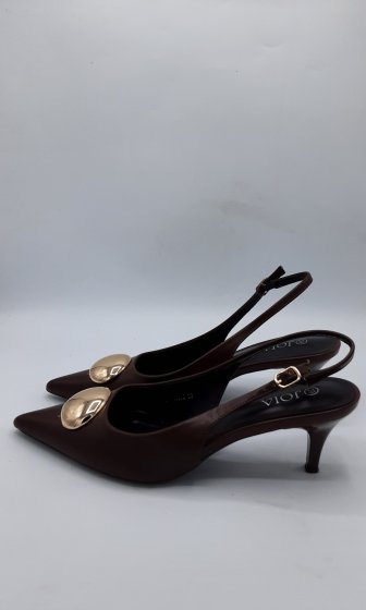Escarpins Joia marron de seconde main