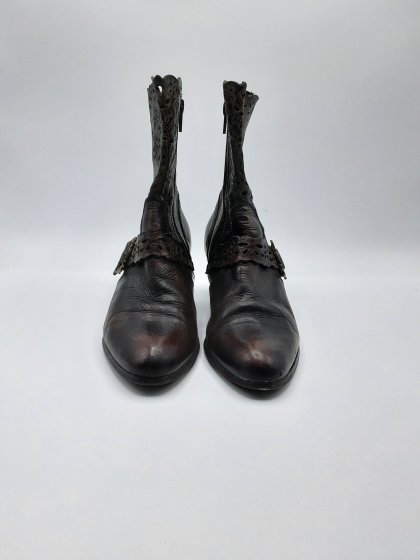 Bottines cuir femme