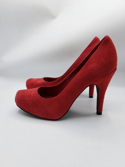 Escarpins TOPSTUDIO rouges de seconde main