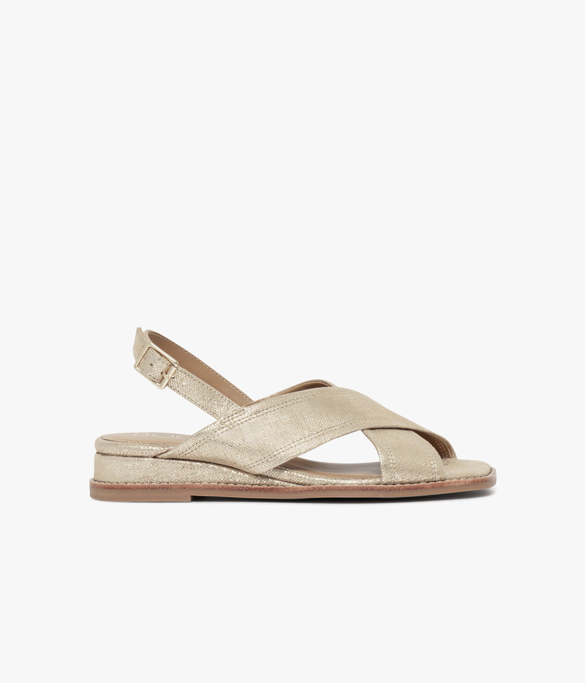 SANDALE GENNY PLATINE