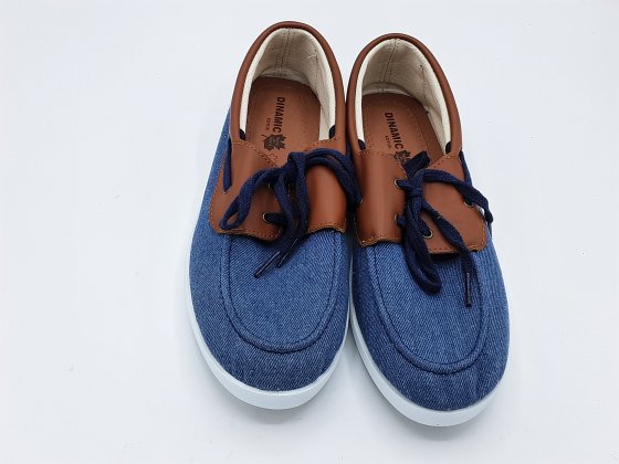 Mocassin bateau toile seconde main