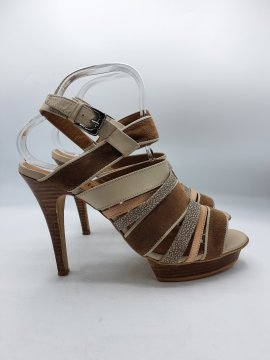 Sandales  à talons MINELLI multicolores de seconde main