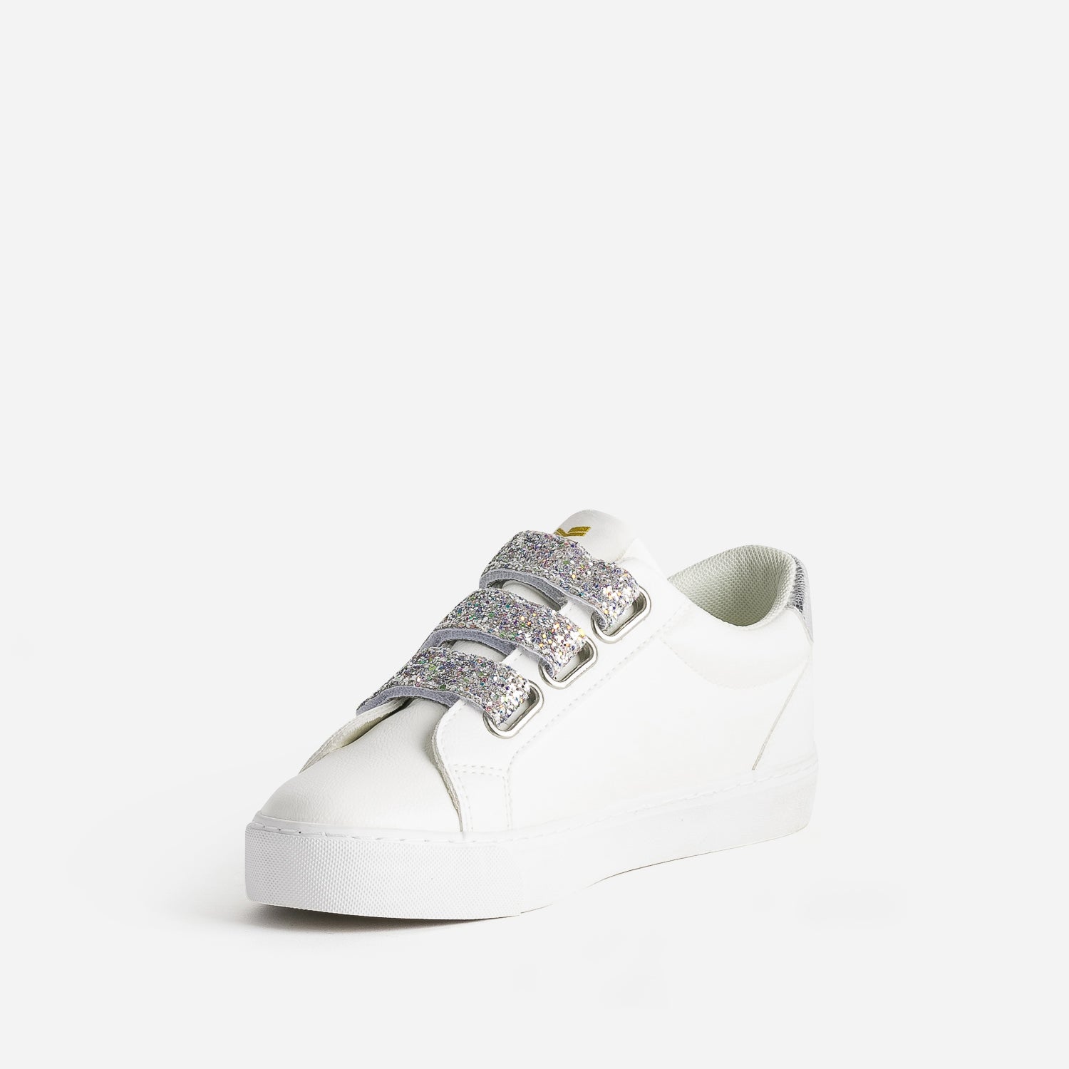 BASKET TIPPY BLANC/ARGENT