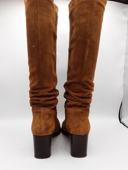 Bottes plissées de seconde main