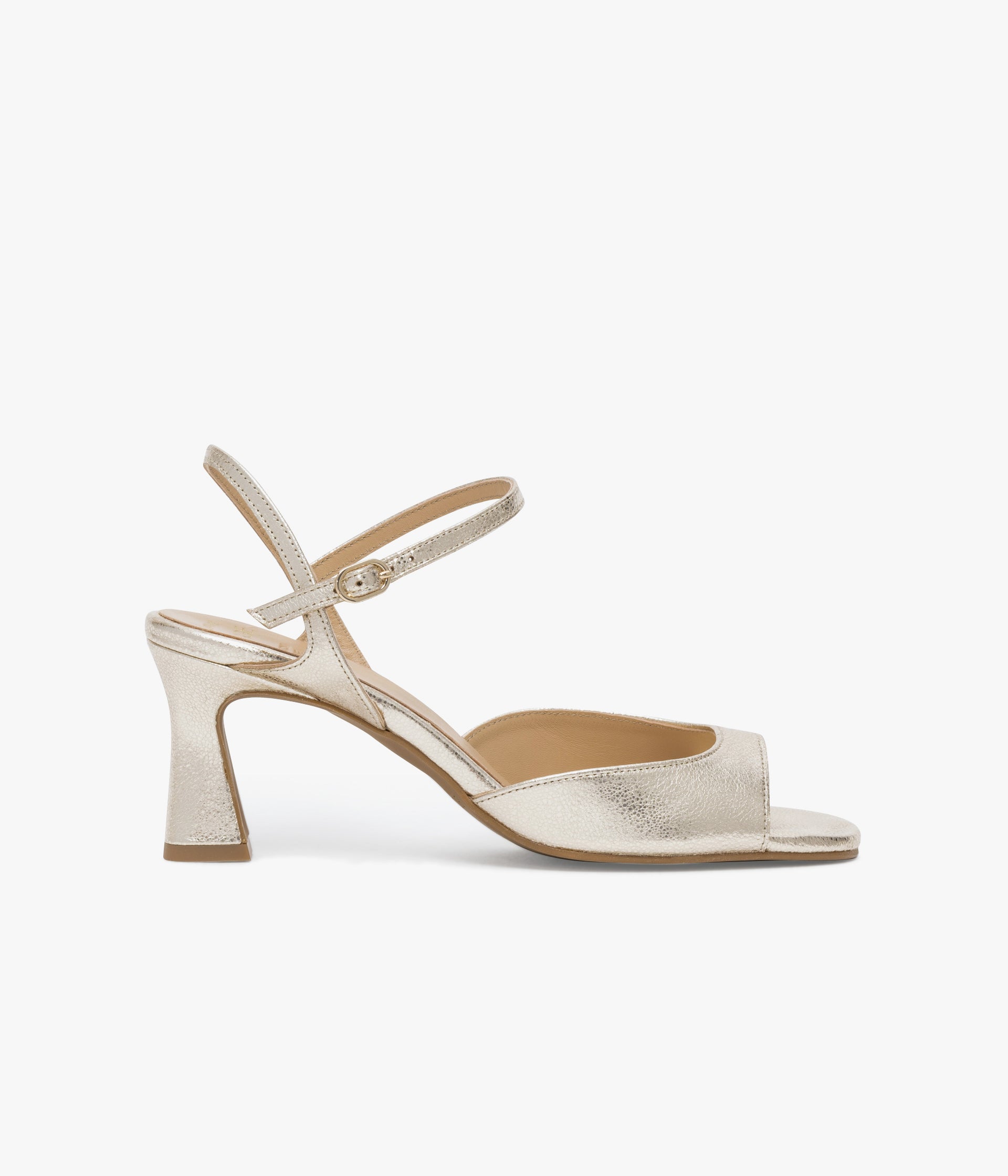 SANDALE PIETTRA PLATINE