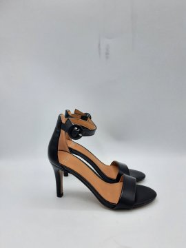 Sandales mayari noir à talon