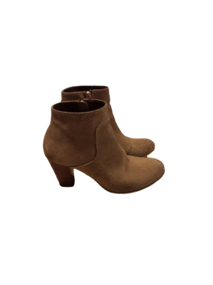 Bottines minelli beige de seconde main