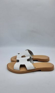 Mules blanches de seconde main