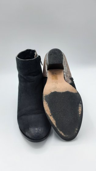 Bottines noires de seconde mains